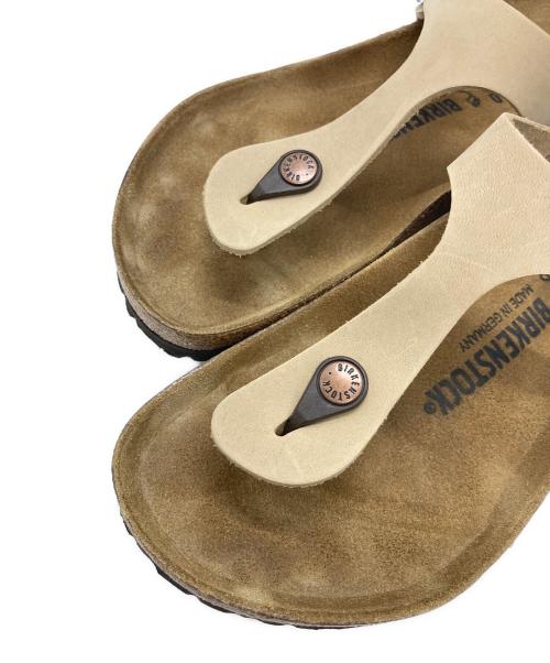 BIRKENSTOCK（ビルケンシュトック）BIRKENSTOCK (ビルケンシュトック) フットベットサンダル ブラウン サイズ:SIZE 26cmの古着・服飾アイテム