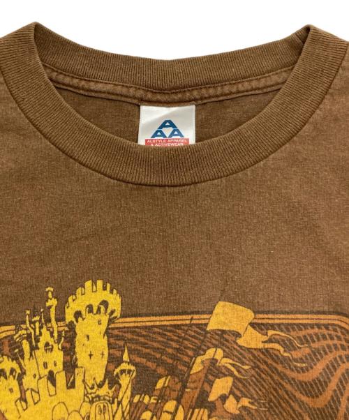 ALSTYLE APPAREL & ACTIVEWEAR（アレスタイルアパレル＆アクティブウェア）ALSTYLE APPAREL & ACTIVEWEAR (アレスタイルアパレル＆アクティブウェア) Monty Python & The Holy Grail Tee ブラウン サイズ:Lの古着・服飾アイテム