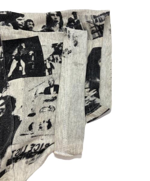 LEE（リー）LEE (リー) ROLLING STONES (ローリングストーンズ) ヴィンテージプリントTシャツ グレー サイズ:Lの古着・服飾アイテム