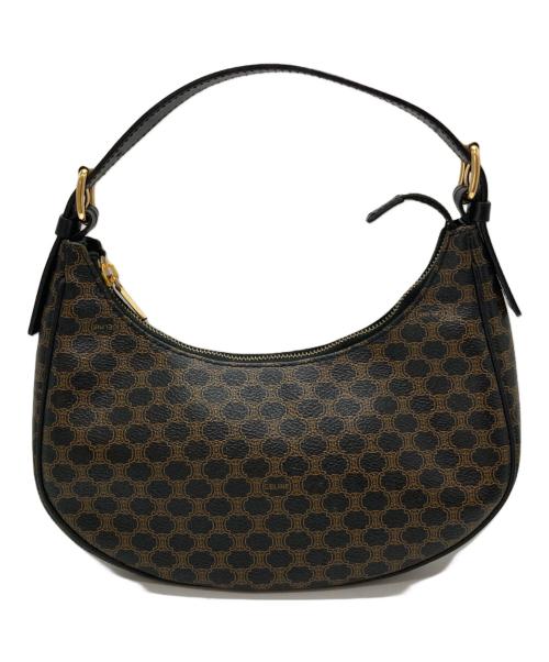 CELINE（セリーヌ）CELINE (セリーヌ) ワンショルダーバッグ ブラウン×ブラック サイズ:-の古着・服飾アイテム
