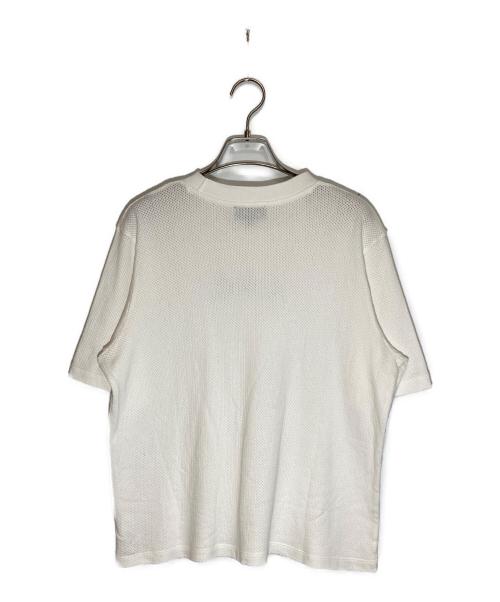 A.P.C.（アーペーセー）A.P.C. (アーペーセー) ロゴメッシュカットソー ホワイト サイズ:Sの古着・服飾アイテム