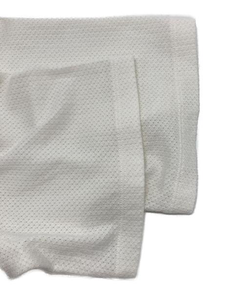 A.P.C.（アーペーセー）A.P.C. (アーペーセー) ロゴメッシュカットソー ホワイト サイズ:Sの古着・服飾アイテム