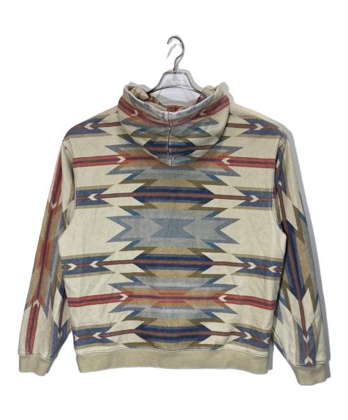 KITH（キス）KITH (キス) PENDLETON (ペンドルトン) ネイティブプルオーバーパーカー ベージュ サイズ:Lの古着・服飾アイテム