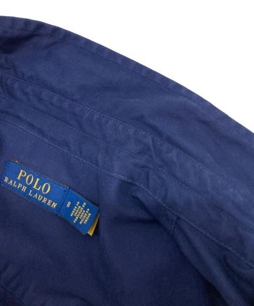 POLO RALPH LAUREN（ポロ・ラルフローレン）POLO RALPH LAUREN (ポロ・ラルフローレン) ベルテッドワンピース ネイビー サイズ:8の古着・服飾アイテム