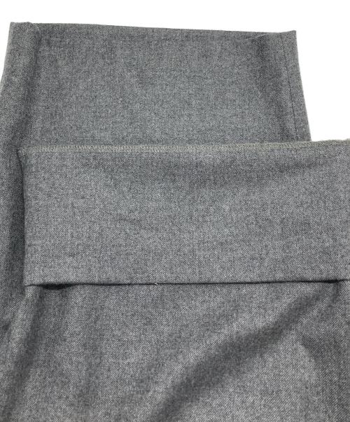 KOLOR（カラー）KOLOR (カラー) フランネル ワイドトラウザーズ グレー サイズ:2の古着・服飾アイテム