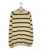 L.L.Beanエルエルビーン）の古着「ボーダーニット」｜イエロー