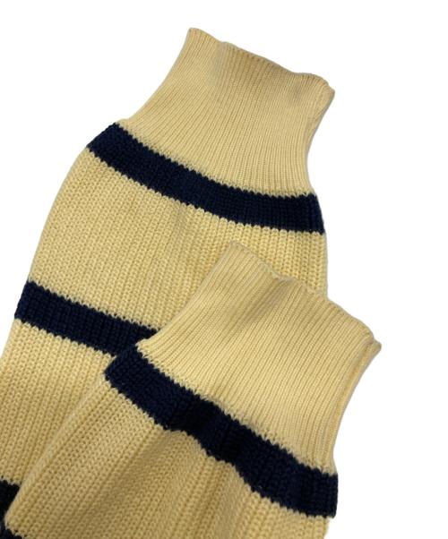L.L.Bean（エルエルビーン）L.L.Bean (エルエルビーン) ボーダーニット イエロー サイズ:SIZE TALLの古着・服飾アイテム