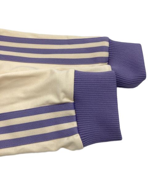 adidas（アディダス）adidas (アディダス) レアル・マドリード トラックトップ パープル×ベージュ サイズ:Lの古着・服飾アイテム