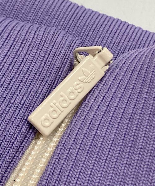 adidas（アディダス）adidas (アディダス) レアル・マドリード トラックトップ パープル×ベージュ サイズ:Lの古着・服飾アイテム
