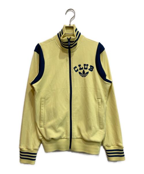 adidas（アディダス）adidas (アディダス) クラブロゴトラックジャケット イエロー サイズ:XSの古着・服飾アイテム