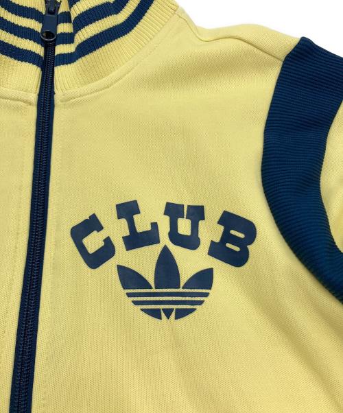 adidas（アディダス）adidas (アディダス) クラブロゴトラックジャケット イエロー サイズ:XSの古着・服飾アイテム