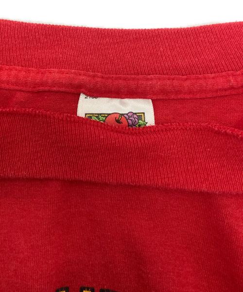 FRUIT OF THE LOOM（フルーツオブザルーム）FRUIT OF THE LOOM (フルーツオブザルーム) ヴィンテージTシャツ レッド サイズ:XLの古着・服飾アイテム