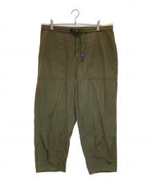 THE NORTHFACE PURPLELABEL（ザ・ノースフェイス パープルレーベル）の古着「Ripstop Wide Cropped Pants」｜カーキ