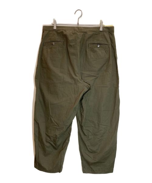 THE NORTHFACE PURPLELABEL（ザ・ノースフェイス パープルレーベル）THE NORTHFACE PURPLELABEL (ザ・ノースフェイス パープルレーベル) Ripstop Wide Cropped Pants カーキ サイズ:36の古着・服飾アイテム