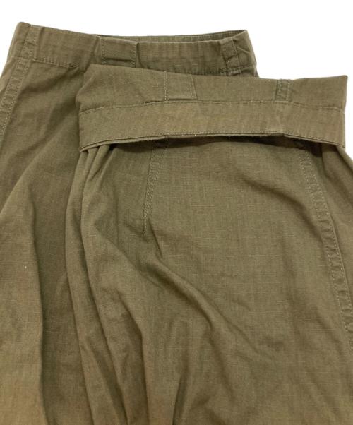 THE NORTHFACE PURPLELABEL（ザ・ノースフェイス パープルレーベル）THE NORTHFACE PURPLELABEL (ザ・ノースフェイス パープルレーベル) Ripstop Wide Cropped Pants カーキ サイズ:36の古着・服飾アイテム