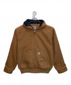 CarHarttカーハート）の古着「WASHED DUCK INSULATED ACTIVE JACKET」｜ブラウン