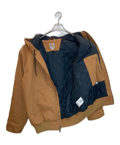 CarHartt（カーハート）CarHartt (カーハート) WASHED DUCK INSULATED ACTIVE JACKET ブラウン サイズ:Lの古着・服飾アイテム