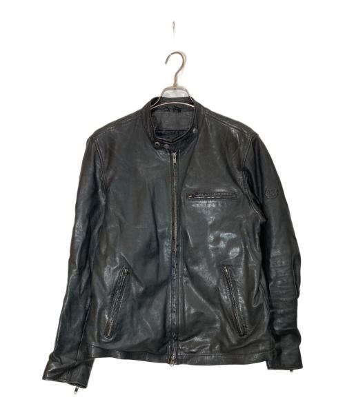 RIDE Z（ライド）RIDE Z (ライド) シングルライダースジャケット ブラック サイズ:XLの古着・服飾アイテム