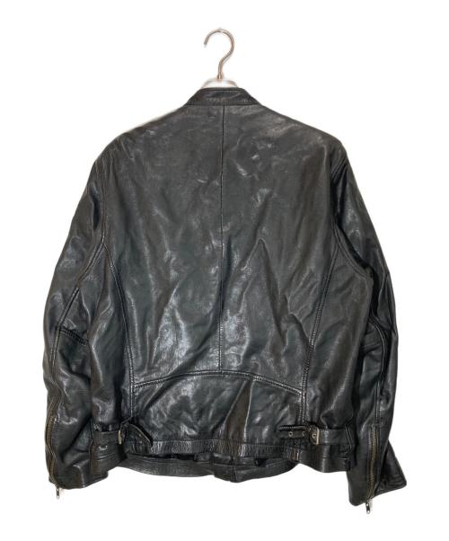 RIDE Z（ライド）RIDE Z (ライド) シングルライダースジャケット ブラック サイズ:XLの古着・服飾アイテム