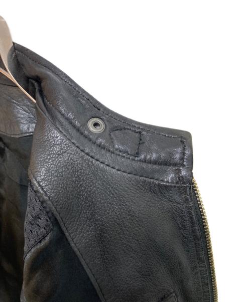 RIDE Z（ライド）RIDE Z (ライド) シングルライダースジャケット ブラック サイズ:XLの古着・服飾アイテム