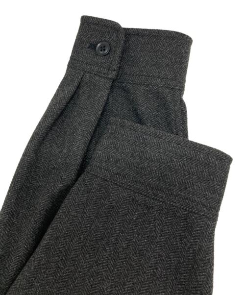 MODMNT（モドメント）MODMNT (モドメント) TWEED KNIT HOODED SHIRT グレー サイズ:Ⅿの古着・服飾アイテム
