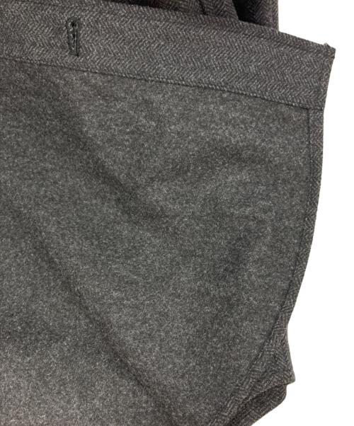 MODMNT（モドメント）MODMNT (モドメント) TWEED KNIT HOODED SHIRT グレー サイズ:Ⅿの古着・服飾アイテム