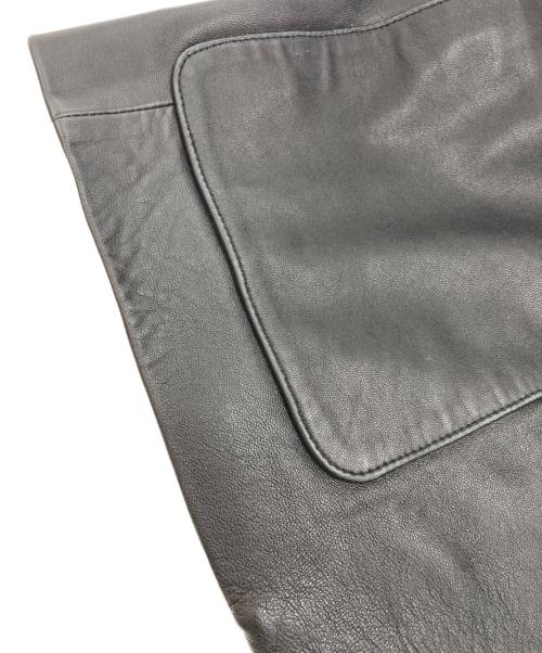 SUPREME（シュプリーム）SUPREME (シュプリーム) Leather Blazer ブラック サイズ:Ⅿの古着・服飾アイテム