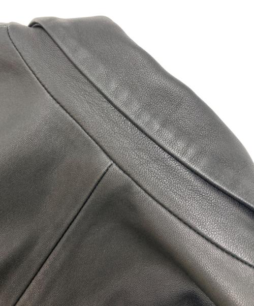 SUPREME（シュプリーム）SUPREME (シュプリーム) Leather Blazer ブラック サイズ:Ⅿの古着・服飾アイテム