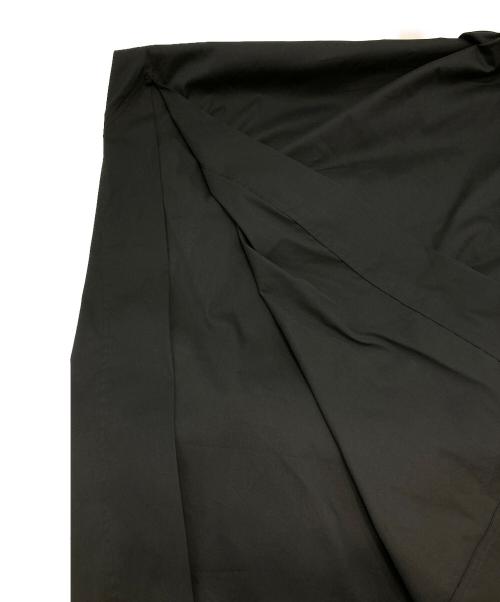 DES PRES（デ プレ）DES PRES (デ プレ) コットンストレッチブロード ギャザーワンピース ブラック サイズ:SIZE Freeの古着・服飾アイテム