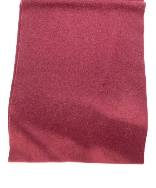 Vivienne Westwood（ヴィヴィアンウエストウッド）Vivienne Westwood (ヴィヴィアンウエストウッド) ロゴマフラー ボルドー サイズ:-の古着・服飾アイテム