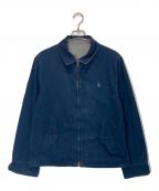 POLO RALPH LAURENポロ・ラルフローレン）の古着「リバーシブルスイングトップ」｜ネイビー×グレー