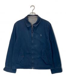 POLO RALPH LAUREN（ポロ・ラルフローレン）の古着「リバーシブルスイングトップ」｜ネイビー×グレー
