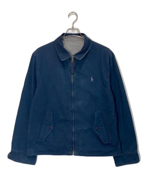 POLO RALPH LAUREN（ポロ・ラルフローレン）POLO RALPH LAUREN (ポロ・ラルフローレン) リバーシブルスイングトップ ネイビー×グレー サイズ:Lの古着・服飾アイテム