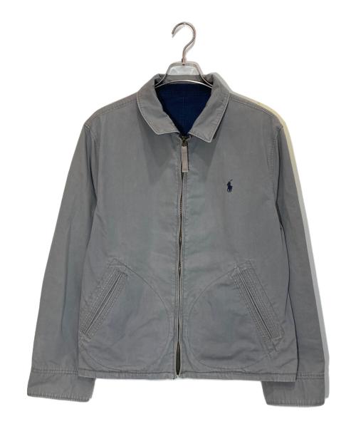 POLO RALPH LAUREN（ポロ・ラルフローレン）POLO RALPH LAUREN (ポロ・ラルフローレン) リバーシブルスイングトップ ネイビー×グレー サイズ:Lの古着・服飾アイテム