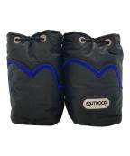 TOGA ARCHIVES×OUTDOORトーガアーカイブス×アウトドア）の古着「ドローストリングバッグ」｜ブラック×ブルー