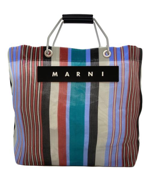 MARNI（マルニ）MARNI (マルニ) マーケット ストライプトートバッグ マルチカラー サイズ:-の古着・服飾アイテム