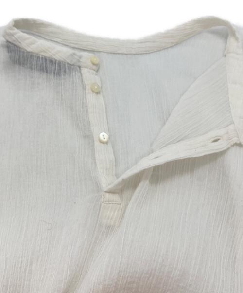 mizuiro-ind（ミズイロインド）mizuiro-ind (ミズイロインド) ブラウス ホワイト サイズ:-の古着・服飾アイテム