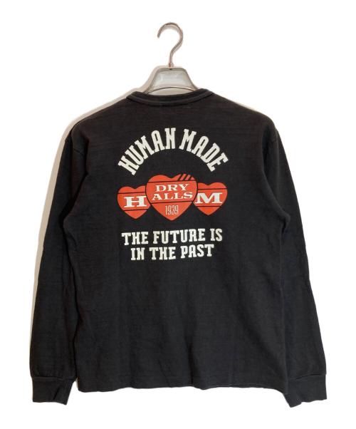 HUMAN MADE（ヒューマンメイド）HUMAN MADE (ヒューマンメイド) GRAPHIC L/S T-SHIRT ブラック サイズ:Mの古着・服飾アイテム