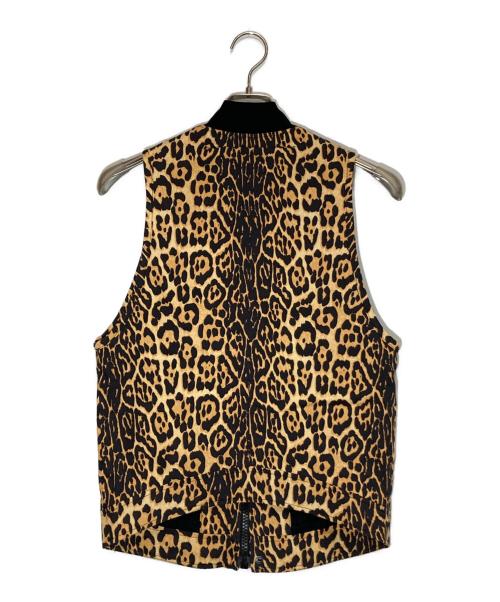 GIVENCHY（ジバンシィ）GIVENCHY (ジバンシィ) レオパードベスト ブラック×ベージュ サイズ:44の古着・服飾アイテム