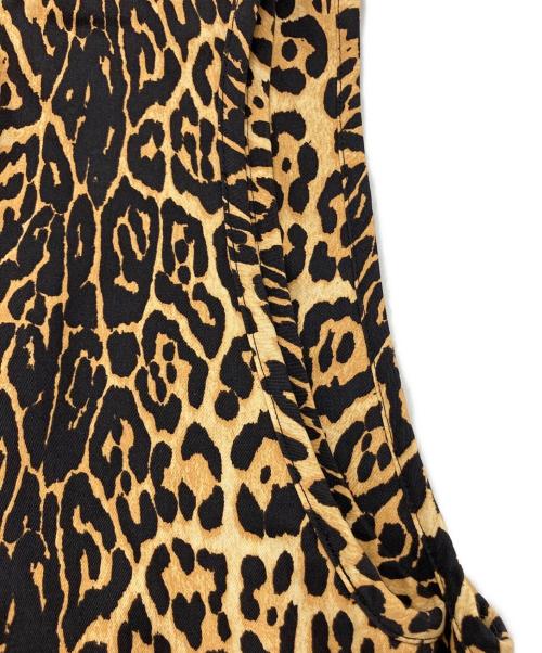 GIVENCHY（ジバンシィ）GIVENCHY (ジバンシィ) レオパードベスト ブラック×ベージュ サイズ:44の古着・服飾アイテム