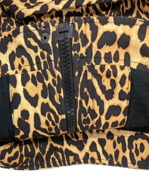 GIVENCHY（ジバンシィ）GIVENCHY (ジバンシィ) レオパードベスト ブラック×ベージュ サイズ:44の古着・服飾アイテム