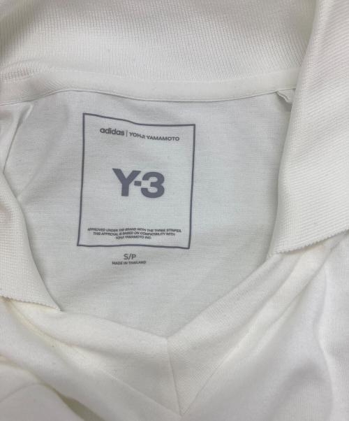 Y-3（ワイスリー）Y-3 (ワイスリー) U GFX LOGO LS T ホワイト サイズ:Sの古着・服飾アイテム