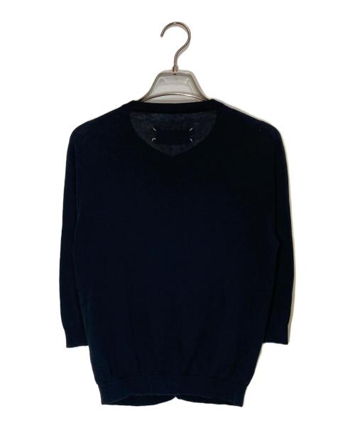 MARTIN MARGIELA（マルタン・マルジェラ）Martin Margiela (マルタン・マルジェラ) クルーネックカーディガン ブラック サイズ:Sの古着・服飾アイテム