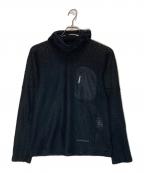 and wanderアンドワンダー）の古着「women's alpha direct hoodie 2」｜ブラック