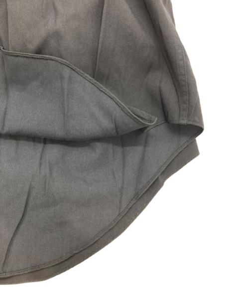 Y's for men（ワイズフォーメン）Y'S for men (ワイズフォーメン) コットンウールバンドカラーロングシャツ ブラック サイズ:-の古着・服飾アイテム