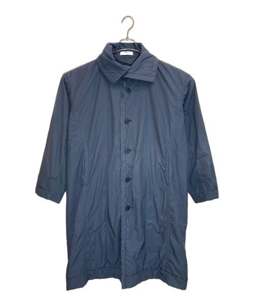 me ISSEY MIYAKE（ミーイッセイ ミヤケ）me ISSEY MIYAKE (ミーイッセイ ミヤケ) ハイネック中綿ナイロンコート ネイビー サイズ:-の古着・服飾アイテム