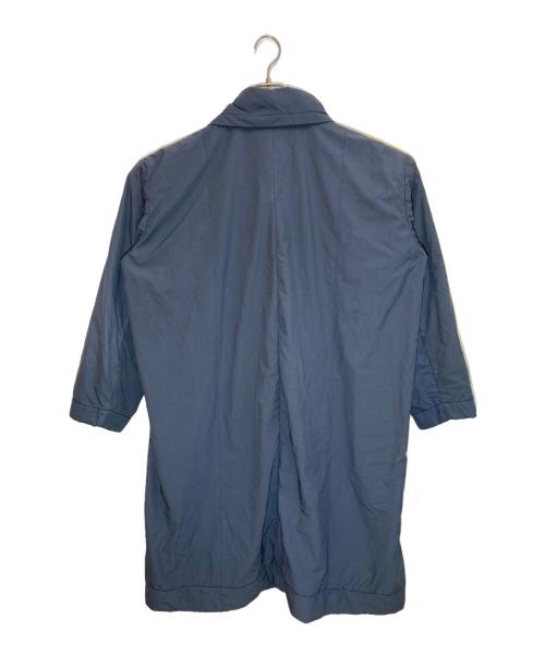 me ISSEY MIYAKE（ミーイッセイ ミヤケ）me ISSEY MIYAKE (ミーイッセイ ミヤケ) ハイネック中綿ナイロンコート ネイビー サイズ:-の古着・服飾アイテム