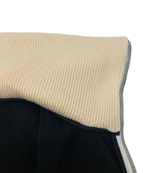 BALENCIAGA（バレンシアガ）BALENCIAGA (バレンシアガ) レイヤードデザインベロアフーデットジャケット ブラック サイズ:SIZE Sの古着・服飾アイテム