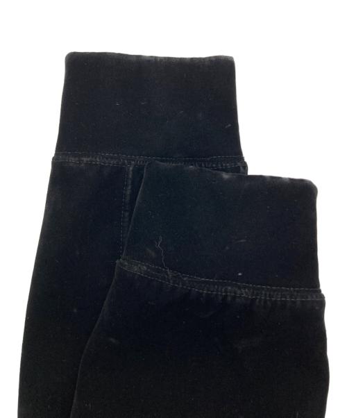 BALENCIAGA（バレンシアガ）BALENCIAGA (バレンシアガ) レイヤードデザインベロアフーデットジャケット ブラック サイズ:SIZE Sの古着・服飾アイテム