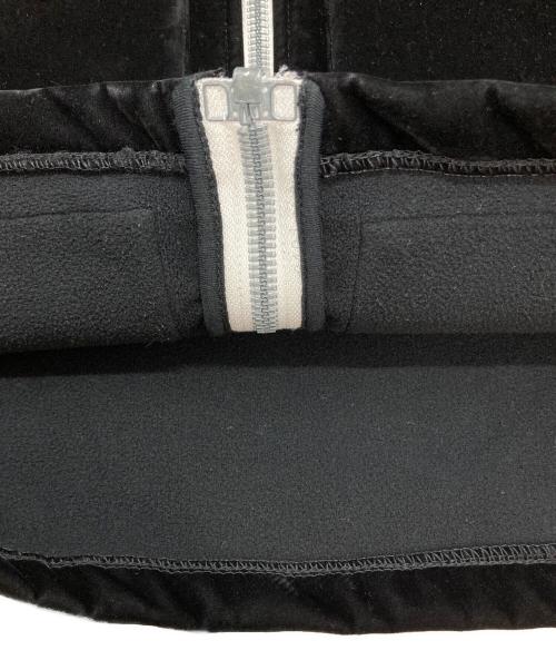BALENCIAGA（バレンシアガ）BALENCIAGA (バレンシアガ) レイヤードデザインベロアフーデットジャケット ブラック サイズ:SIZE Sの古着・服飾アイテム